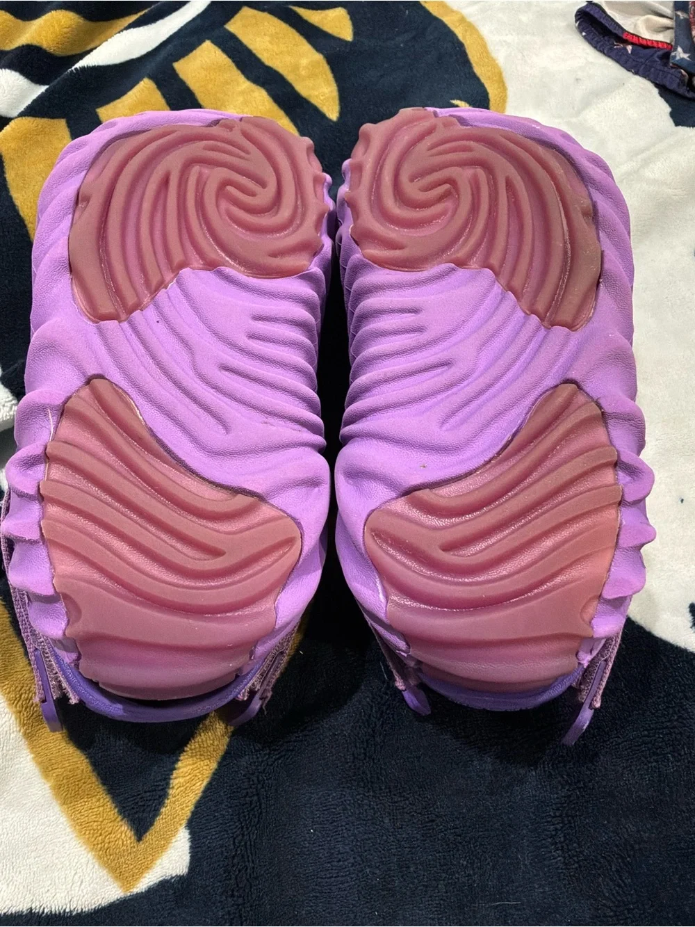 Salehe Bembury x Crocs Pollex Clog Kids Dewberry Purple Size J2 New Style